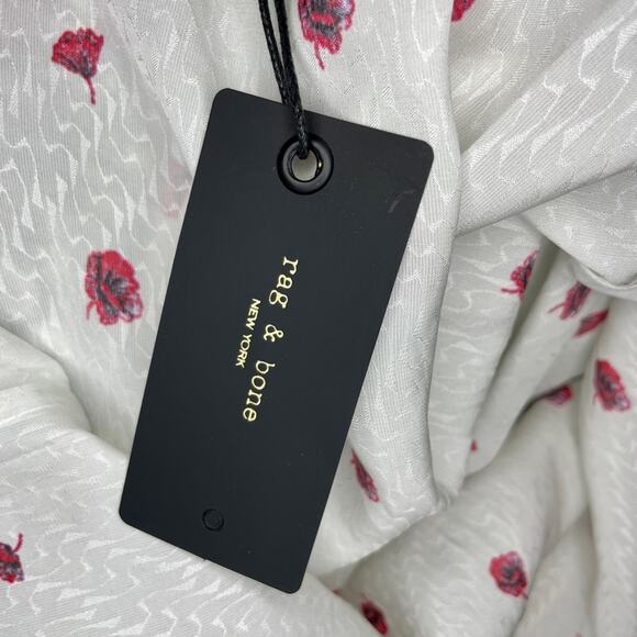 rag & bone floral Zoe dress white M - Picture 5 of 10